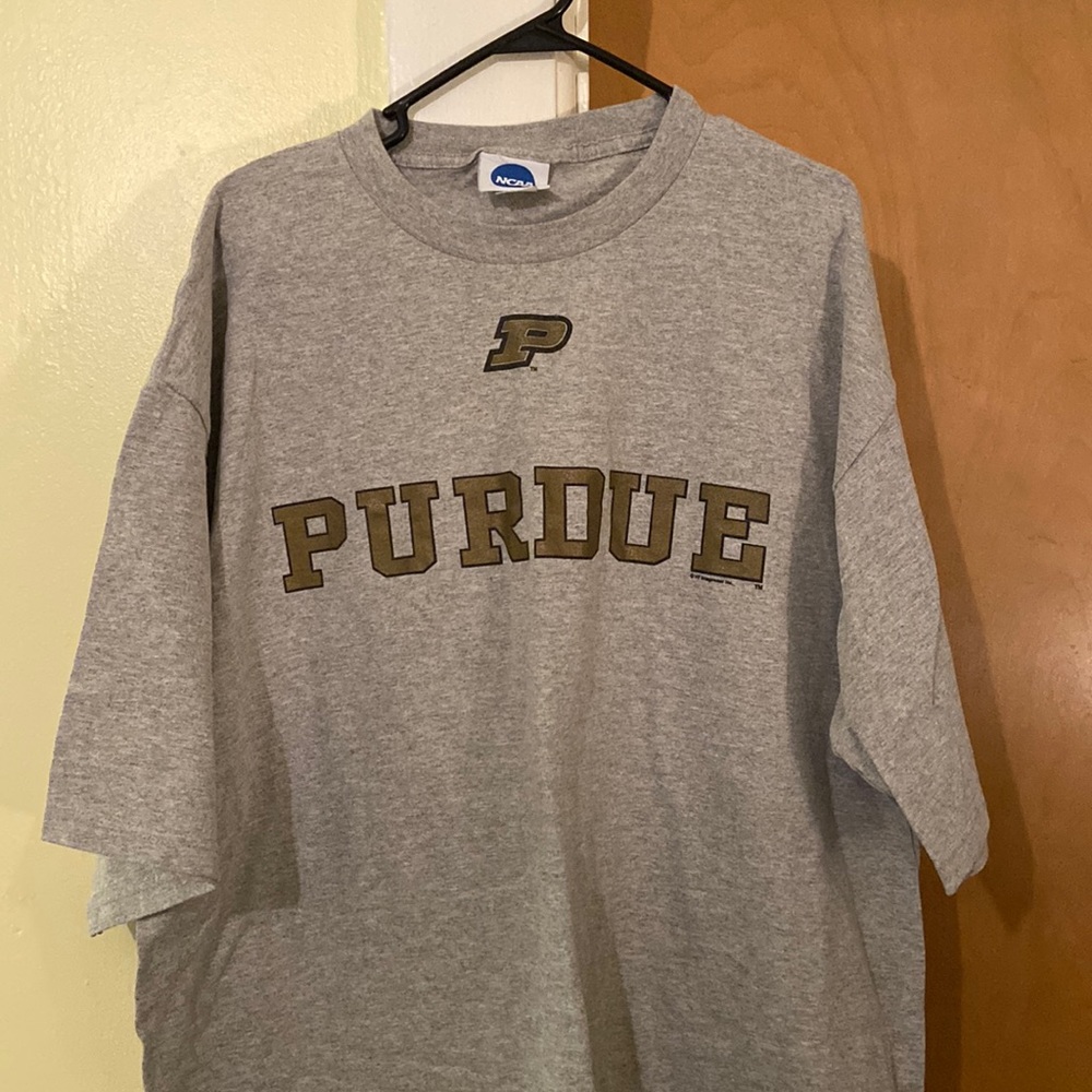 Men’s Gray NCAA Purdue T-Shirt